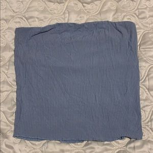 PS BASICS BY PACSUN LIGHT BLUE TUBE TOP SIZE SMALL